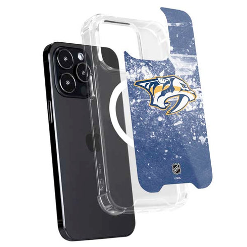 NHL Nashville Predators Frozen iPhone 16 Pro MagSafe Case